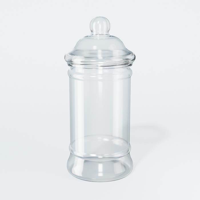 Victorian Round Jar 500ml